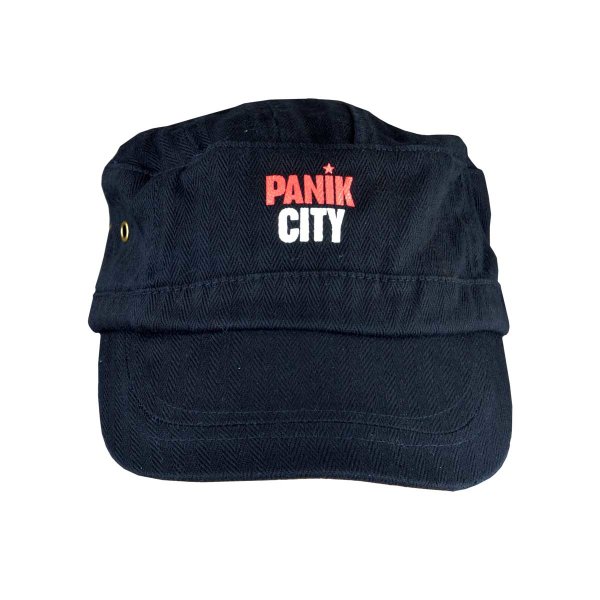 Panik City - Udo Lindenberg Cap Logo schwarz