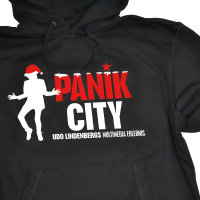 Hoodie Unisex Panik City - Udo Lindenberg als Weihnachtsmotiv